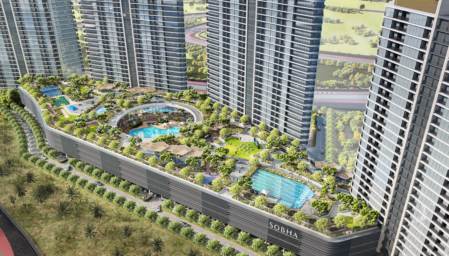 Sobha Solis offering modern apartments in Motor City Dubai with strong investment potential and eligibility for Dubai residency visa through real estate
